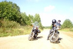 По дороге в Клин, наши мотоциклы