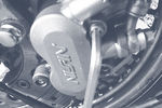 Замена передних колодок в мотоцикле  Honda steed